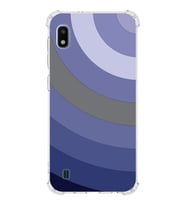 Samsung Galaxy A10  Köşe Korumalı Antişok Kapak Renk Cümbüşü Tasarımlı  Silikon Kılıf (Şeffaf)