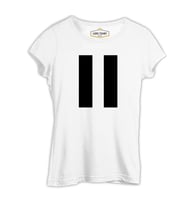 Pause by Lines Beyaz Kadın Tshirt