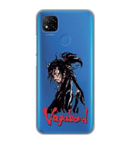 Redmi 9C / Redmi 10A Uyumlu Vagabond Anime Desenli Şeffaf Telefon Kılıfı