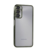 Galaxy A05S Kılıf Razer Lensli Silikon - Yeşil