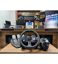 Logitech G29 Yarış Direksiyonu + Logitech Vites Shifter (İKİNCİ EL)