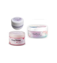 Clean Rose Gül Özlü Vazelin 90 ml + Dudak Balmı 25 ml + Ayak Bakım Kremi  125 ml -Cilt Ve Ayak Bakım Seti