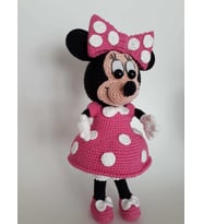 Mickey Minnie Mouse Amigurumi Organik Oyuncak