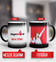 Fizyoterapist Kupa Bardak Sihirli Fotoğraflı