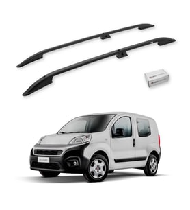 Turtle Fiat Fiorino 2008-2025 Tavan Çıtası Crown Siyah