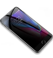 KUULAA İPhone 6S-6 Plus 3d Full Privacy Gizlilik Kırılmaz Cam Ekran Koruyucu-(577 - GLST8105-717 (Siyah)