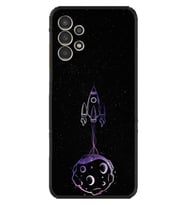 Samsung Galaxy M14 Kılıf Silikon Desen Özel Seri Master Space 1630