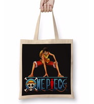 Luffy One Piece Bez Çanta Uzun Saplı