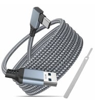 Cosmostech Meta Quest Sanal Gerçeklik Gözlüğü için Link Kablosu 1/2/3/Pro/Pico Uyumlu 3.2 Hızlı Data Kablosu 5m – G