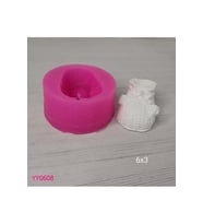 YY0608 Örgülü Çocuk Çorabı Silikon Kalıp