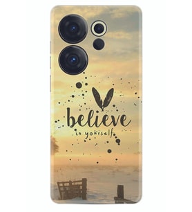 Camon 20 Premier 5g Kılıf Desenli Silikon Belive In Yourself 1316