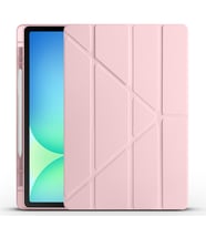 Samsung Galaxy Tab S10 FE Plus Uyumlu Kılıf Zore Tri Folding Kalem Bölmeli Standlı Kılıf