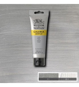 Winsor & Newton Galeria Akrilik Boya 120 ml. 617 Metallic Silver 