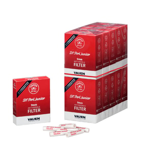 10 Adet 40 lı Junior Vauen Filitre 9 mm. Pipo Filitresi pp10-10