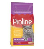 Pro line Kuzu Etli Yetişkin Kedi Maması 1.2 Kg (Kahverengi)