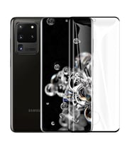 Samsung Galaxy S20 Ultra Uyumlu Zore Süper Pet Ekran Koruyucu Jelatin (Siyah)
