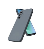 Samsung Galaxy S25 Fe Kılıf Nano İçi Kadife Silikon - Gri