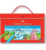 Faber-Castell 18 Renk Çantalı Pastel Boya