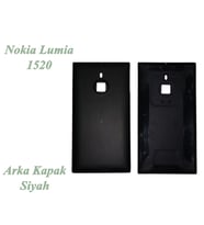 Nokia Lumia 1520 Arka Kapak Batarya Pil Kapağı Siyah