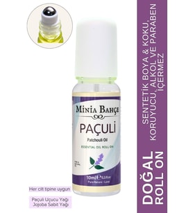 Doğal Roll  Paçuli & Jojoba Yağı – 10 ml