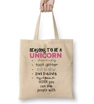 Reasons To Be A Unicorn Bez Çanta Uzun Saplı