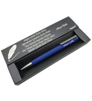 Signator® C419 Mat Mavi Tükenmez Kalem  İsme Özel Kalem  Hediyelik Kalem (Karışık)