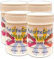 Süper Peppermint Cooling 4LÜX50 ml Kokulu Ayaklara Bakıcı Işlevli