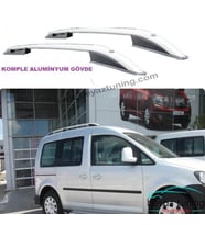 Volkswagen Caddy 2 Üst Port Bagaj Tavan Çıtası Gri 2010 Sonrası