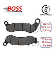 CF Moto NK 250 Ön Fren Balatası BS705 Organik (Yeşil)