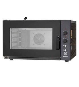 Maksan Elektrik Isıtmalı 4 Tepsili Konveksiyonlu Patisseri Fırın (Gri)