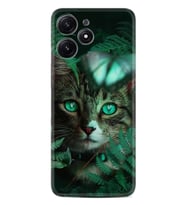 Xiaomi Poco M6 Pro 5G Kılıf Desenli Silikon Blue Butterflys 1350