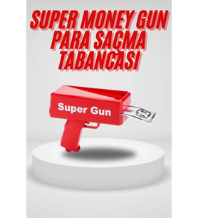 Para ma Tabancası Kırmızı Para Fırlatma Oyuncağı Parti Eğlencesi