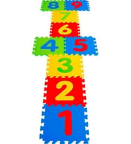 Çocuk Oyun Karosu - Eva Puzzle Yer Matı - Sayılar