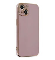 iPhone 14 Kılıf Volet Silikon - Mor
