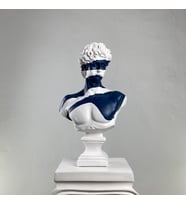 David 'Blue Wave' Dekoratif Heykel, Pop Art Roma Yunan Heykelleri
