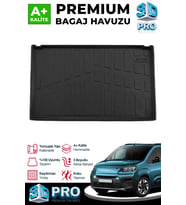 Fiat Doblo Seperatörlü 3D Pro Bagaj Havuzu 2023 Üzeri A+ Kalite
