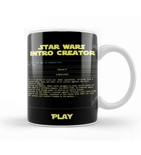 Star Wars Opening Crawl 05 Kupa Bardak Porselen