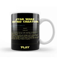 Star Wars Opening Crawl 05 Kupa Bardak Porselen