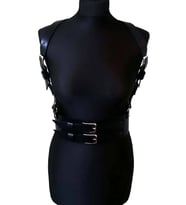 Mulvxbrf Brf02 Deri Korse Harness, Şık Elbise Kemeri - Brf914 (Mulvix)