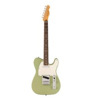 FENDER 0140550565 Player II Telecaster Elektro Gitar Gülağacı Klavye, Birch Green, Alnico 5 Single-Coil Manyetikler, Modern Çalım