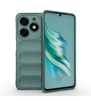 Infinix Hot 40i Uyumlu Kılıf Esnek TPU Oyuklu Arka Yüzey Tasarımlı Zore Etnik Silikon Kapak