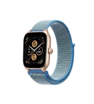 Uray store Watch 22mm Hasırlı Cırtcırtlı Kordon - Turkuaz