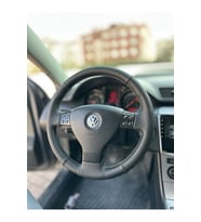 Volkswagen Golf 5 Araca Özel Direksiyon Kılıfı Nokta Karbon (Aracınızın Direksiyonuyla Teyit Ediniz)