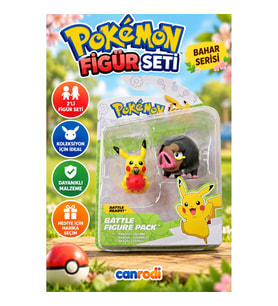 POK PKW3021 Pokemon Battle 2li Figür Seti Bahar Serisi