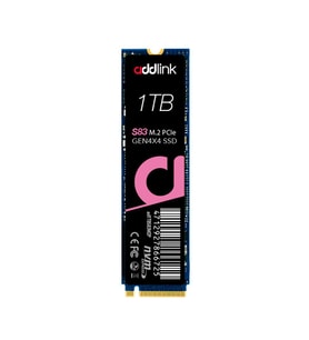 Addlink AD1TBS83M2P 1 TB 3400-2400Mb/s PCIe NVMe M2 Gen4 22x80 SSD Harddisk