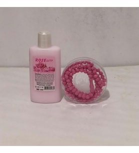 Rose City Gül Losyon 90 ml Alana Rose City Gül Kokulu 99lü Pempe Namaz Tesbihi Hediye 
