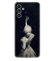Samsung A23 A31 A32 A50 A51 A52 A53 A70 Kılıf Desenli Silikon Star Woman 1332