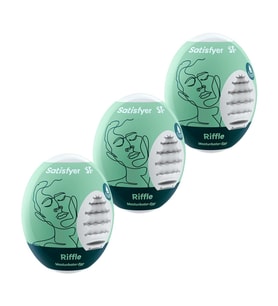 Satisfyer Riffle Yumurta Mastürbatör 3'lü Set