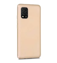 Xiaomi Mi 10 Lite Zoom Premium Silikon Kılıf Gold
