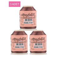 3 Adet Altınbaşak Oya ve Dantel İpi 20 gr - Royaleks - No: 1144